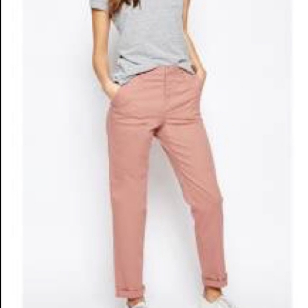 ASOS mauve / dusty rose skinny chino pants Sz. 26